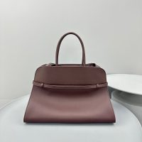 The Row margaux 15 belt capacious shoulder tote vacation carryall handbag luggage beach tote - 图片 2