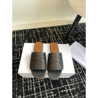 Alaia perforated women's flat slide slipper summer sandal resort beach shoes size35-42 - 图片 2