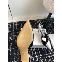 D&G heel slingback pump sandal bride wedding party shoes influencer nightclub shoes size35-40 10cm - 图片 3