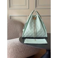 chanel small shoulder bobo bag with detachable in suede calfskin