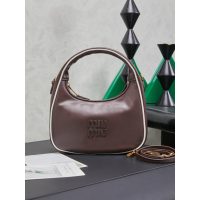 Miu miu wander crescent hobo tote/underarm baguette/gorgeous elbow handbag - 图片 2