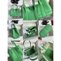 togo Hermes garden party 23 mini tote handbag full handmade boutique package