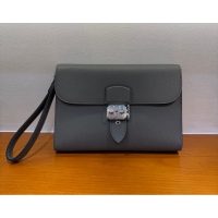 epsom Hermes depeches 24cm business clutch wristlet handmade boutique inclusion