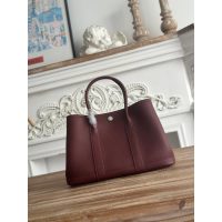 togo Hermes Garden Party 30 tote handbag SHW full handmade boutique inclusion