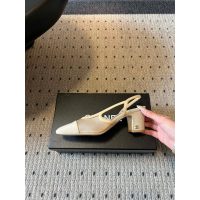 Chanel fish-net slingback heel pump size35-40