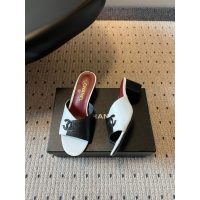 Chanel two-tone chunky heel sandal size35-40