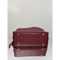 Medium Balenciaga shoulder bowling tote/casual underarm baguette with protective feet - 图片 7