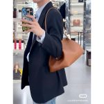 Celine women's puffy cocktail evening clutch cosmetic pouch wallet holder