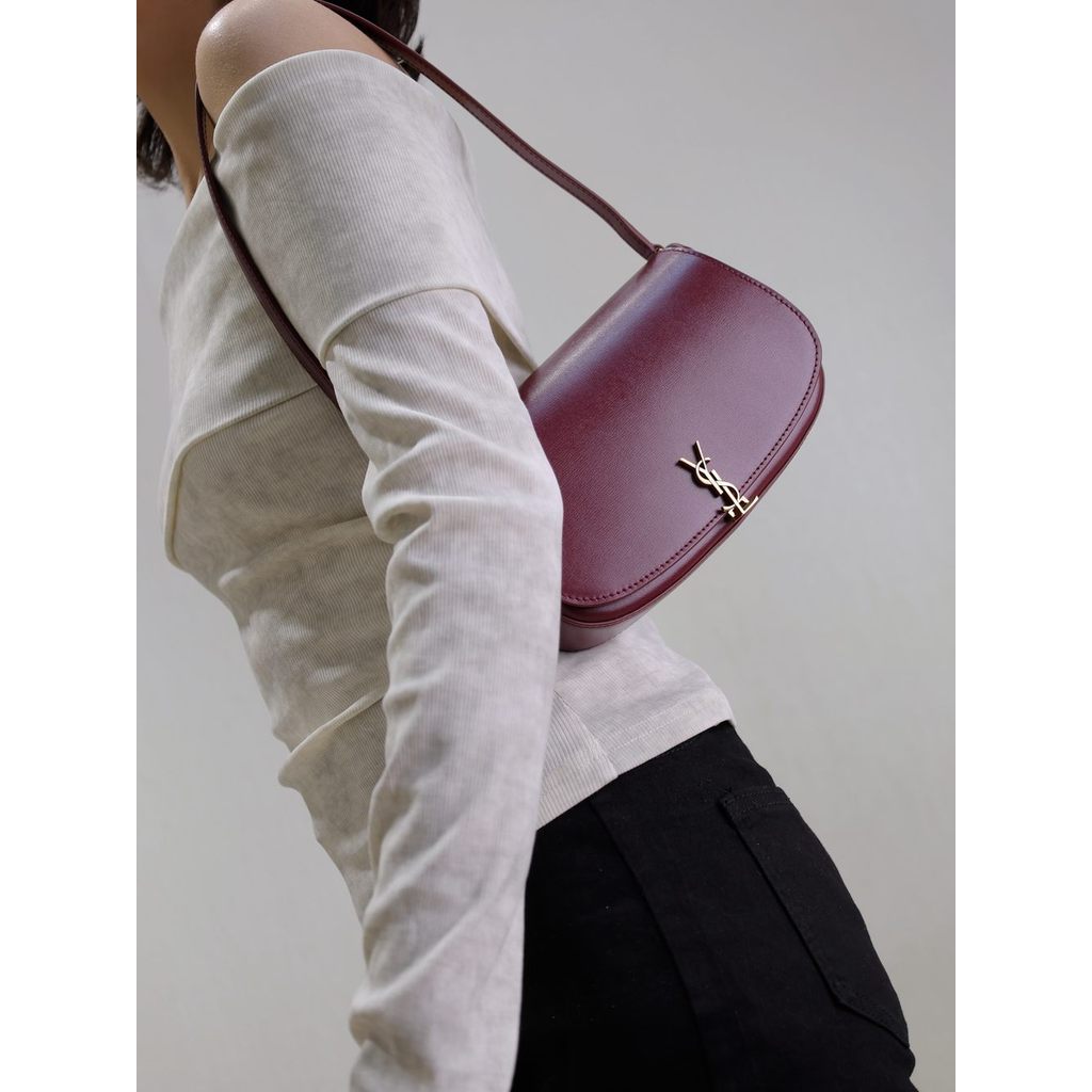 ph-11134201-820li-mqsqtlbie6tnf1.jpg smooth YSL shoulder flap saddle bag/rounded underarm baguette boutique inclusion - 图片 1