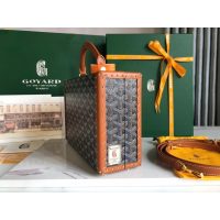Goyard compact suitcase hotel truck handbag makeup organizer luxury jewelry case premium quality - 图片 2