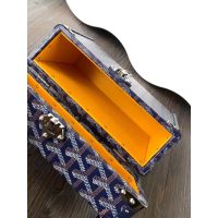 Goyard Cassette trunk clutch shoulder crossbody case messenger bag cosmetic box holder - 图片 4