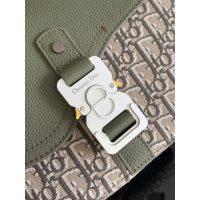 Dior oblique saddle pouch cosmetic smartphone holder shoulder flap baguette messenger - 图片 6