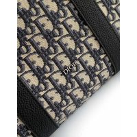 canvas Dior weekender 40 handbag/getaway duffle tote/travel keepall handbag/boarding cabin luggage - 图片 5