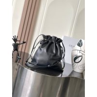 Celine crystal drawstring lucky pouch sling shoulder bucket tote bag - 图片 8
