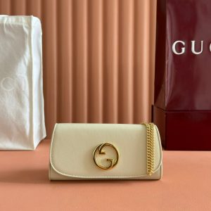 Gucci Padlock Small GG Coated Canvas Calfskin Shoulder Bag