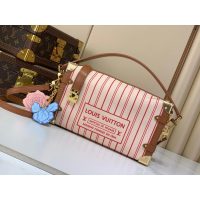 Louis Vuitton Side Trunk Monogram Canvas Calfskin Bag Women - 图片 6